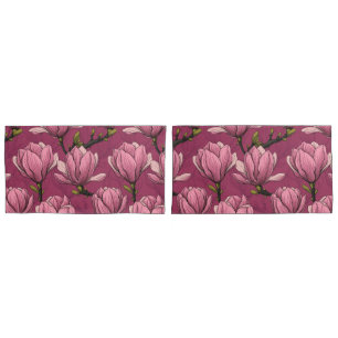 Housse D'oreillers Le jardin de Magnolia