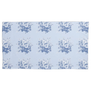Housse D'oreillers Le Roi Pillowcase en copie rose du cottage de Jane