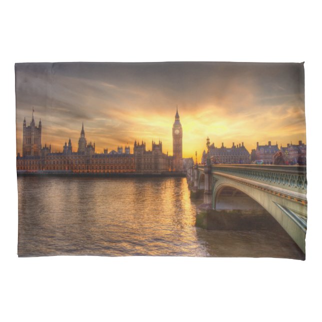 Housse D'oreillers Les monuments | Big Ben & Chambres du Parlement (devant)