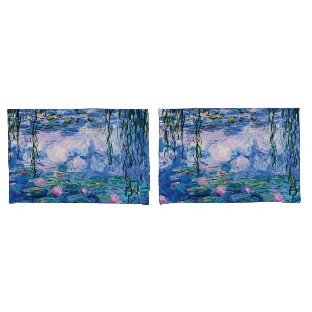 Housse D'oreillers Les nénuphars de Monet (devant-Set)
