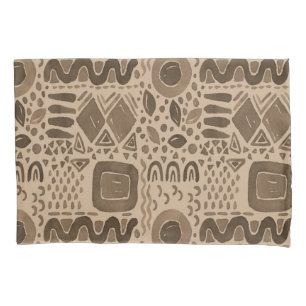 Housse D'oreillers Les rythmes de la Terre - Motif d'Afrique ethnique