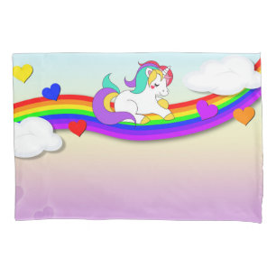 Housse D'oreillers Licorne