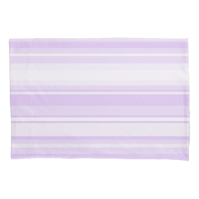 Housse D'oreillers Lilac rayures (devant)