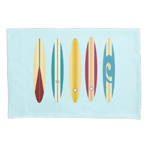 Housse D'oreillers Longboards Vintages