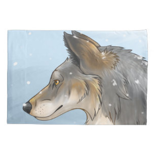 Housse D'oreillers Loup du Nord-Ouest