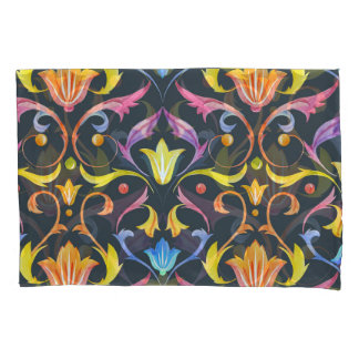 Housse D'oreillers Luminosité baroque : Charme Vintage coloré.