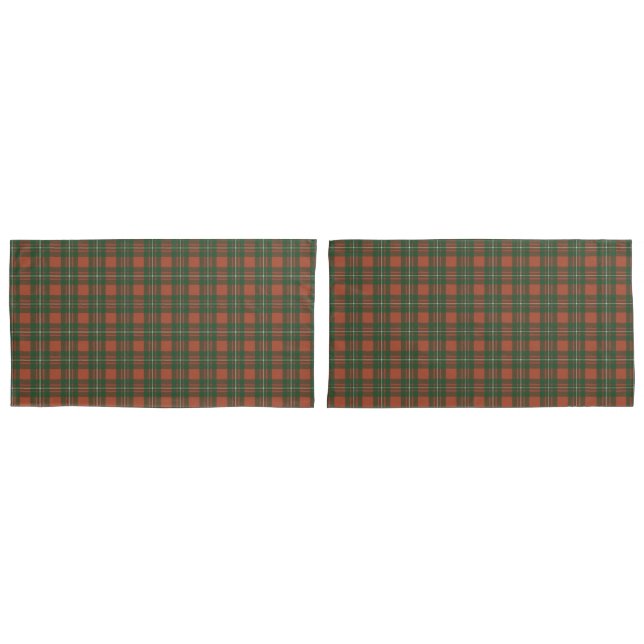 Housse D'oreillers MacGregor Ancient Original Tartan écossais (devant-Set)