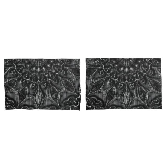 Housse D'oreillers Mandala (devant-Set)