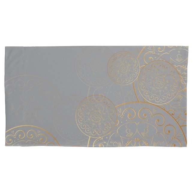 Housse D'oreillers Mandala 49 de luxe (devant)