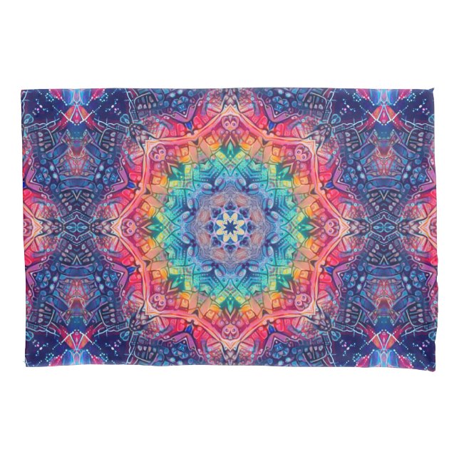 Housse D'oreillers Mandala Pillowcase (devant)