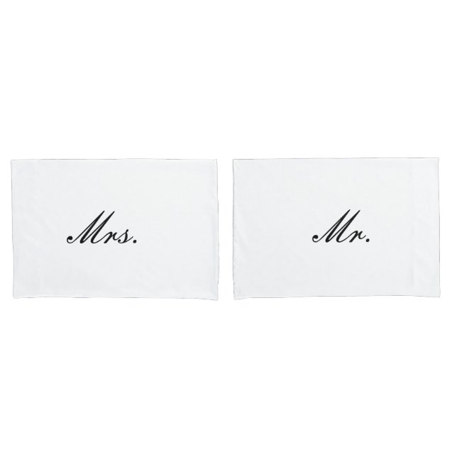 Housse D'oreillers Mariage (devant-Set)