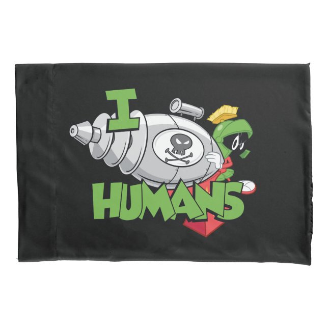 Housse D'oreillers MARVIN THE MARTIAN™ I Laser Humains (devant)