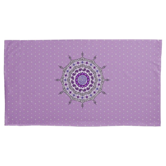 Housse D'oreillers Mehndi Imaginaire Coque Coussin en argent (devant)