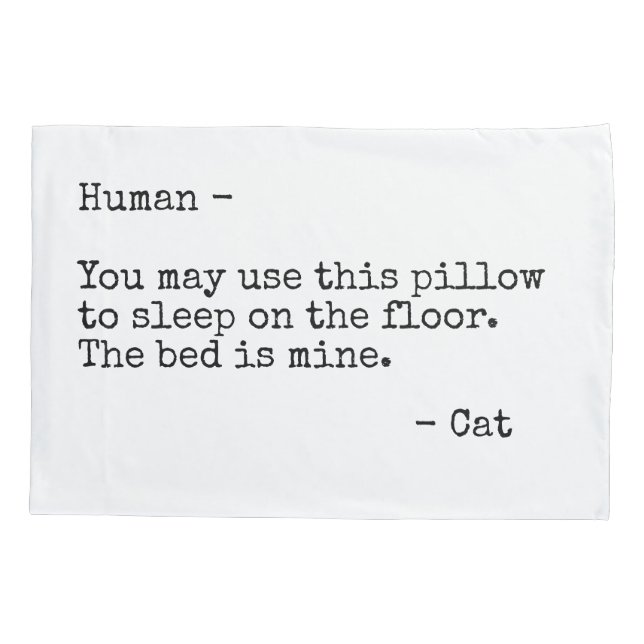 Housse D'oreillers Message personnalisable de Pet (Dos)