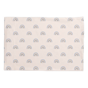 Housse D'oreillers Mini Motif Arc-en-Ciel Reversable Enfants Chambre