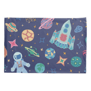 Housse D'oreillers Mission spatiale