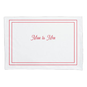 Housse D'oreillers Mlle à Mme pillowcase