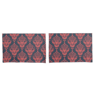 Housse D'oreillers Modèle Damask