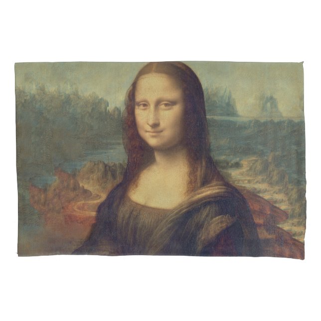 Housse D'oreillers Mona Lisa par Leonardo da Vinci (devant)