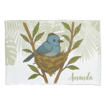 Monarque à Naples Noires Niché parmi les Feuille