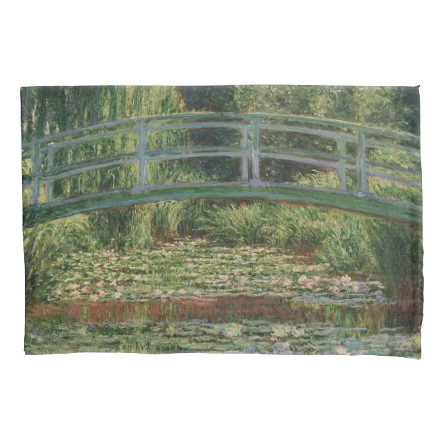 Housse D'oreillers Monet Japanese Footbridge et Water Lily Pool (devant)