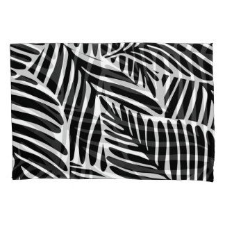 Housse D'oreillers Monochrome Jungle Motif géométrique sans couture
