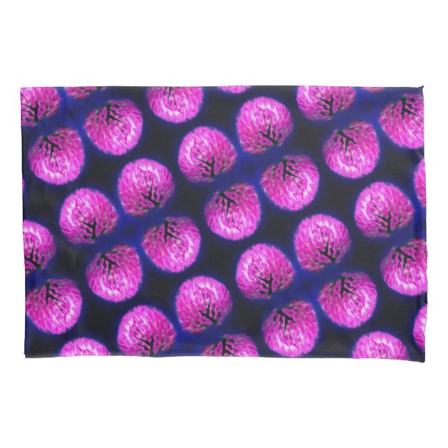 Housse D'oreillers Motif Abstrait Fleur sauvage Red Clover (devant)