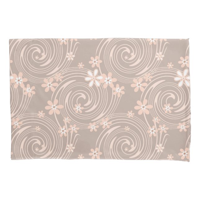 Housse D'oreillers Motif beige (devant)