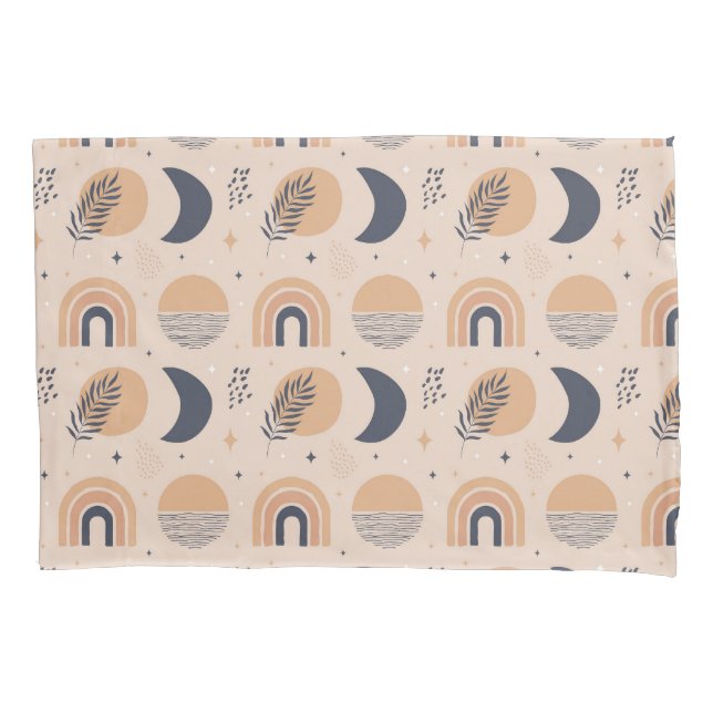 Housse D'oreillers Motif bio Boho (devant-gauche)