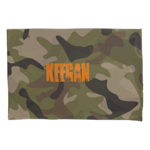 Housse D'oreillers Motif Camo