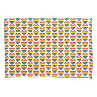 Motif de cœur arc-en-ciel de fierté gay LGBT