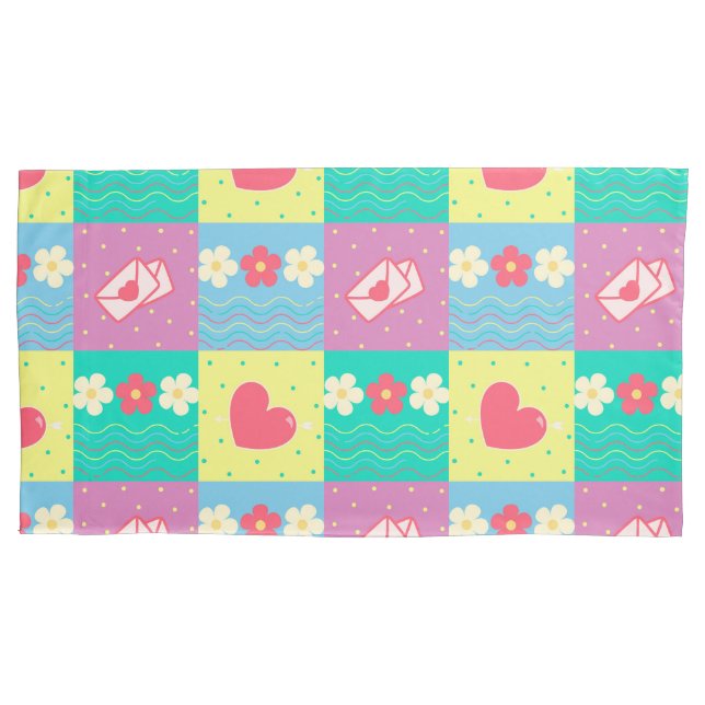 Housse D'oreillers Motif de la Saint-Valentin (devant)
