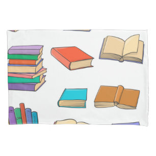 Housse D'oreillers Motif de livre
