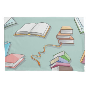 Housse D'oreillers Motif de livre