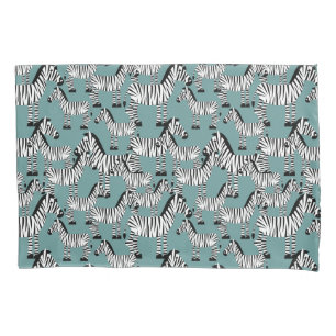 Housse D'oreillers Motif de zèbre