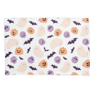 Housse D'oreillers Motif d'Halloween pour enfants amusants