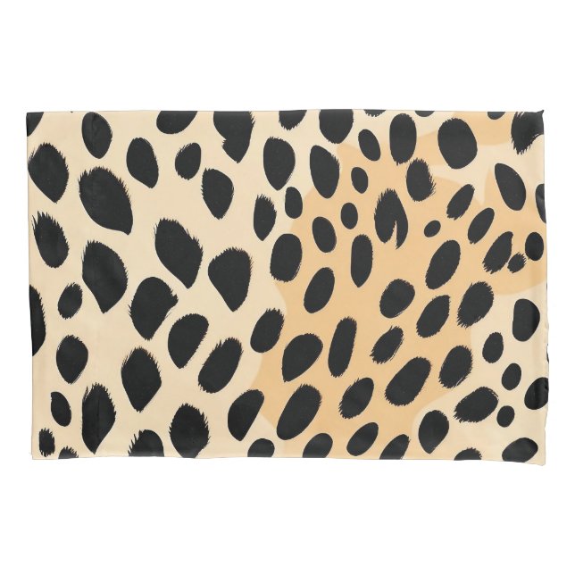 Housse D'oreillers Motif d'impression Cheetah (devant)