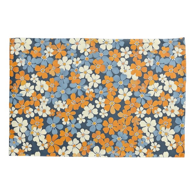 Housse D'oreillers Motif Ditsy Flowers (Dos)