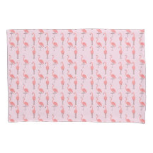 Motif d'oiseaux de Flamant rose rose aléatoire