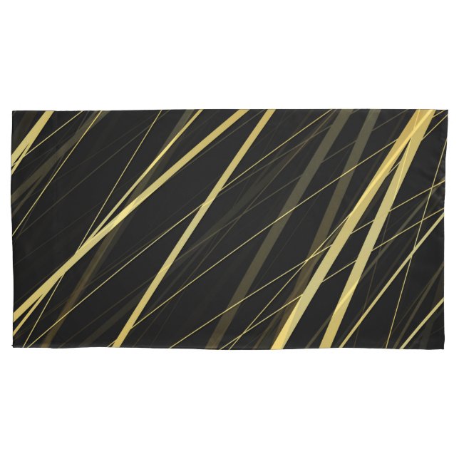 Housse D'oreillers Motif d'or 1 (devant)