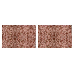 Housse D'oreillers Motif floral bleu blanc élégant William Morris