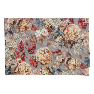 Housse D'oreillers Motif floral, style Art nouveau.