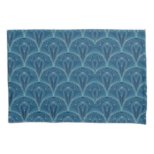 Housse D'oreillers Motif géométrique Art Déco répétitif