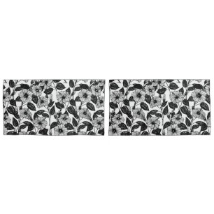 Housse D'oreillers Motif Hibiscus
