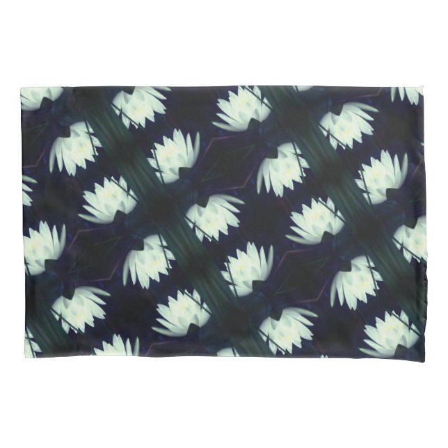Housse D'oreillers Motif Lily Lotus Water (devant)