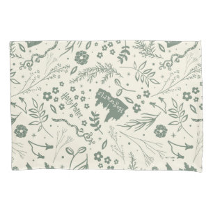 Housse D'oreillers Motif Magique Herbologie HOGWARTS™