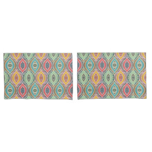 Housse D'oreillers Motif Mandala
