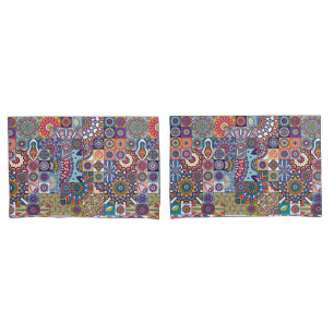 Housse D'oreillers Motif Mandala