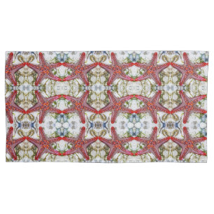 Housse D'oreillers Motif moyen de l'étoile rouge