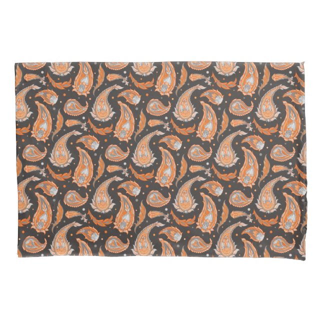 Housse D'oreillers Motif Paisley (devant)